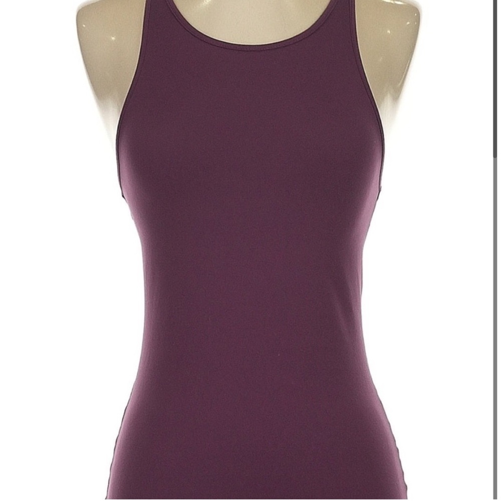 ALO YOGA Select Tank. Dark Plum. Size Small. Like New